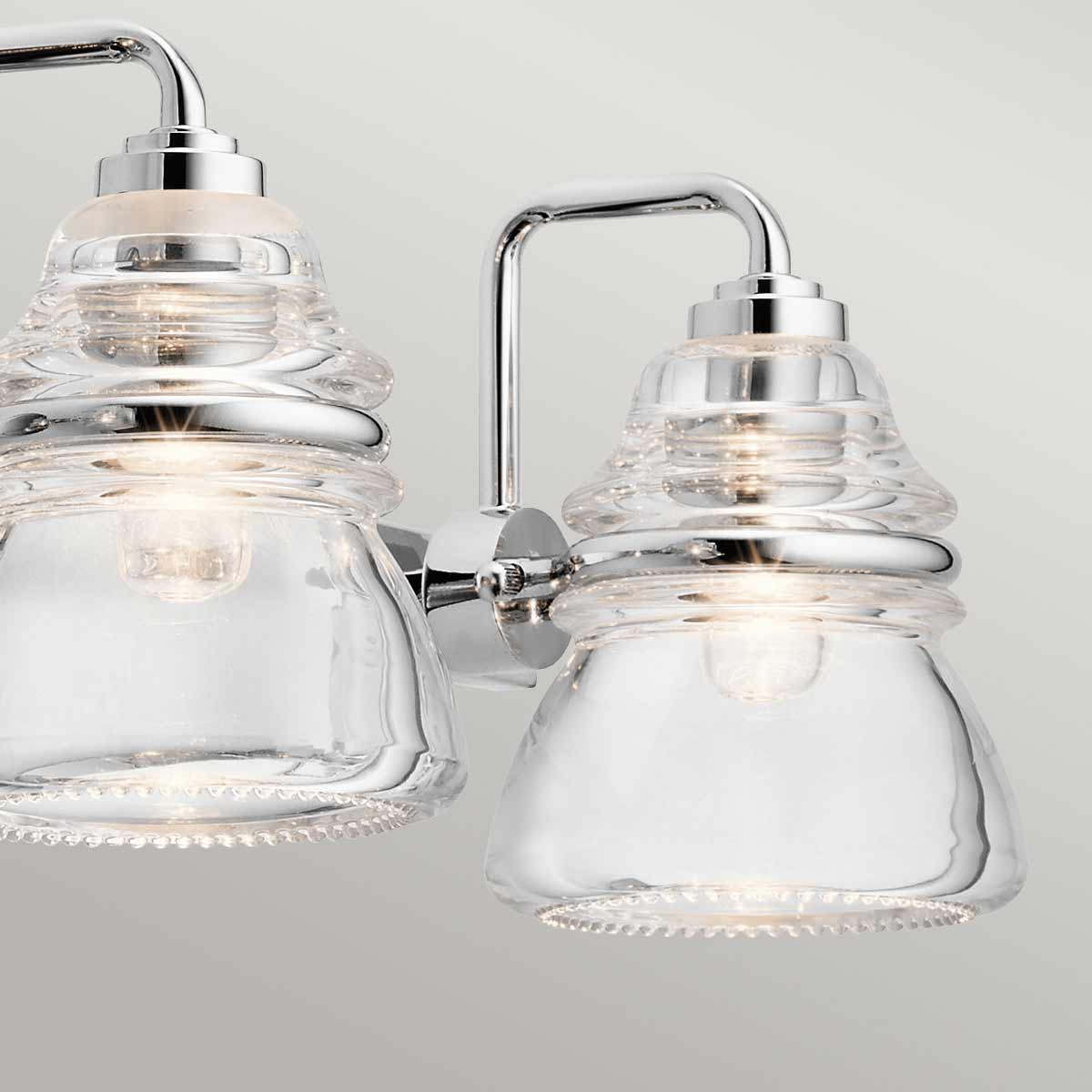 Kichler Talland Wandleuchte Chrom – Wohnambiente