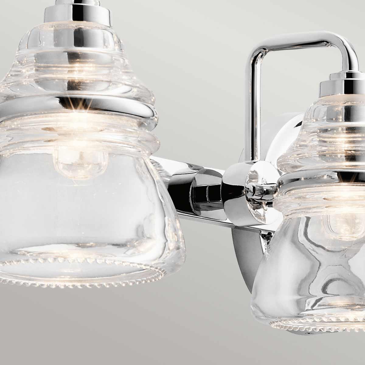 Kichler Talland Wandleuchte Chrom – Detailansicht