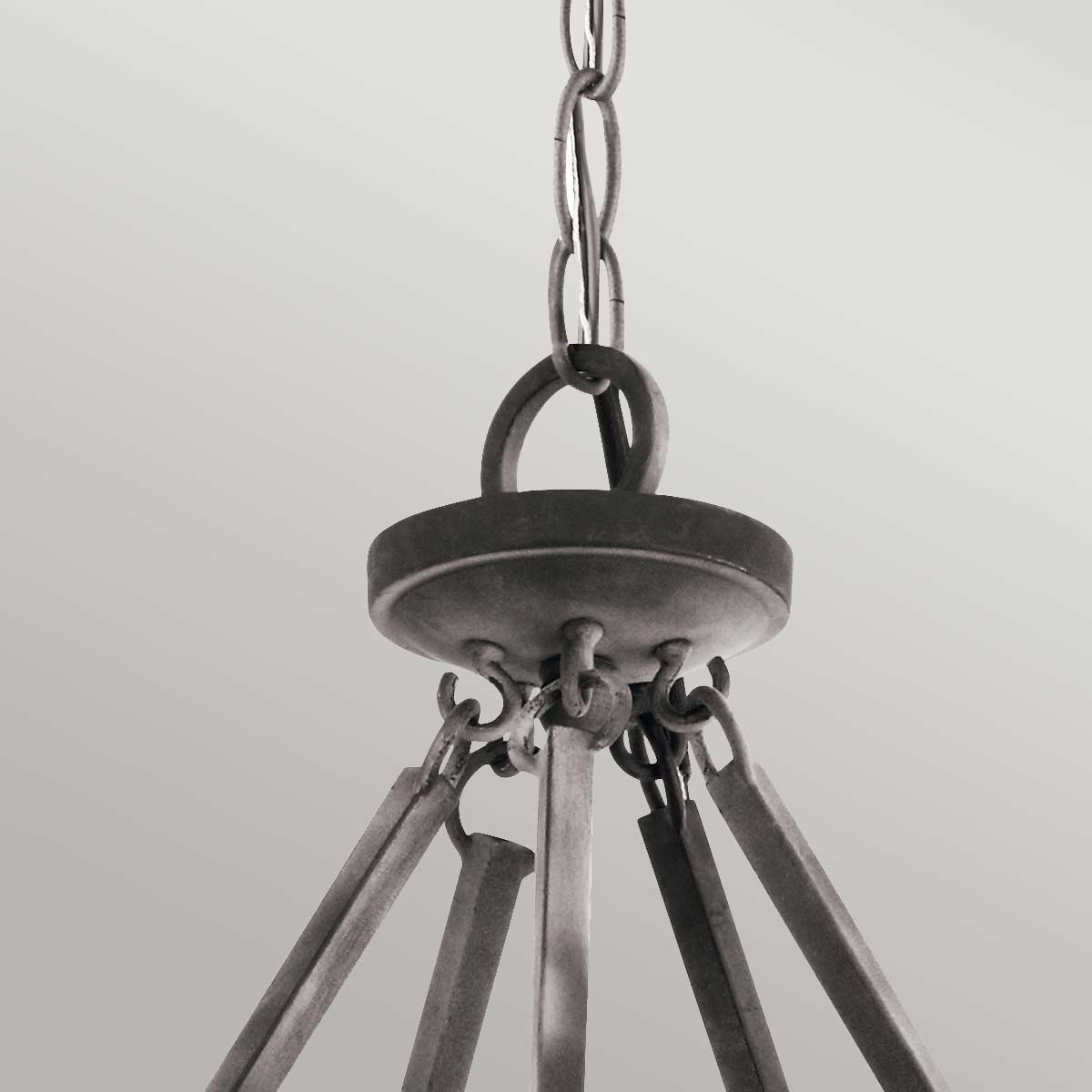 Kichler Taulbee Kronleuchter Zink – Wohnambiente