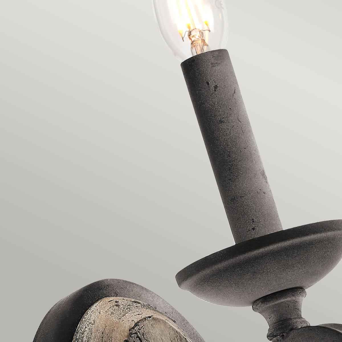 Kichler Taulbee Wandleuchte Zink – Detailansicht 3