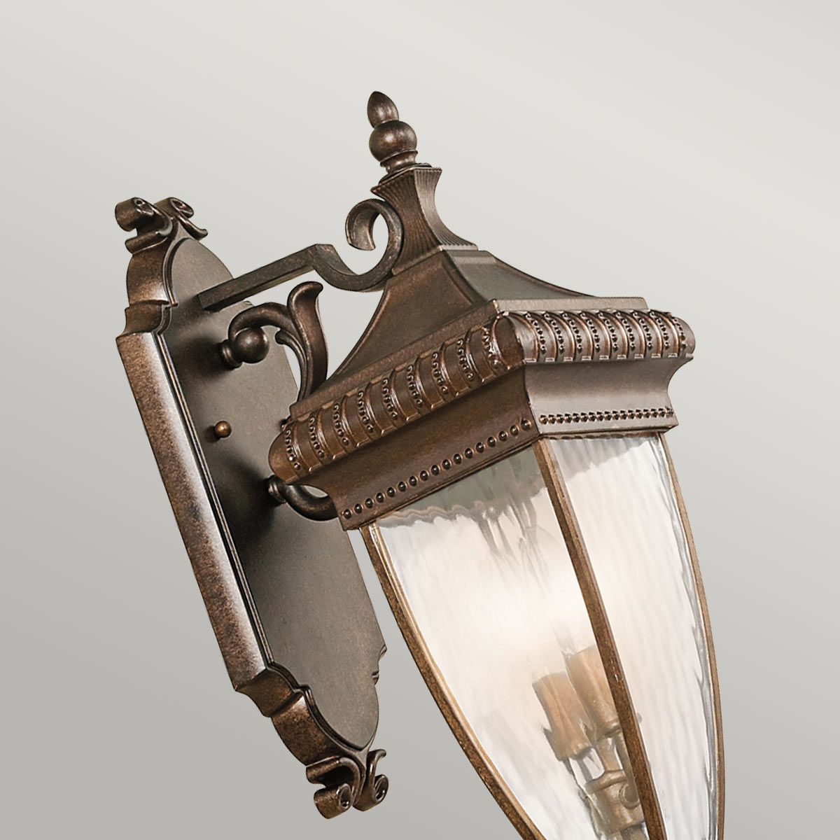 Kichler Venetian Außenleuchte Bronze – Detailansicht
