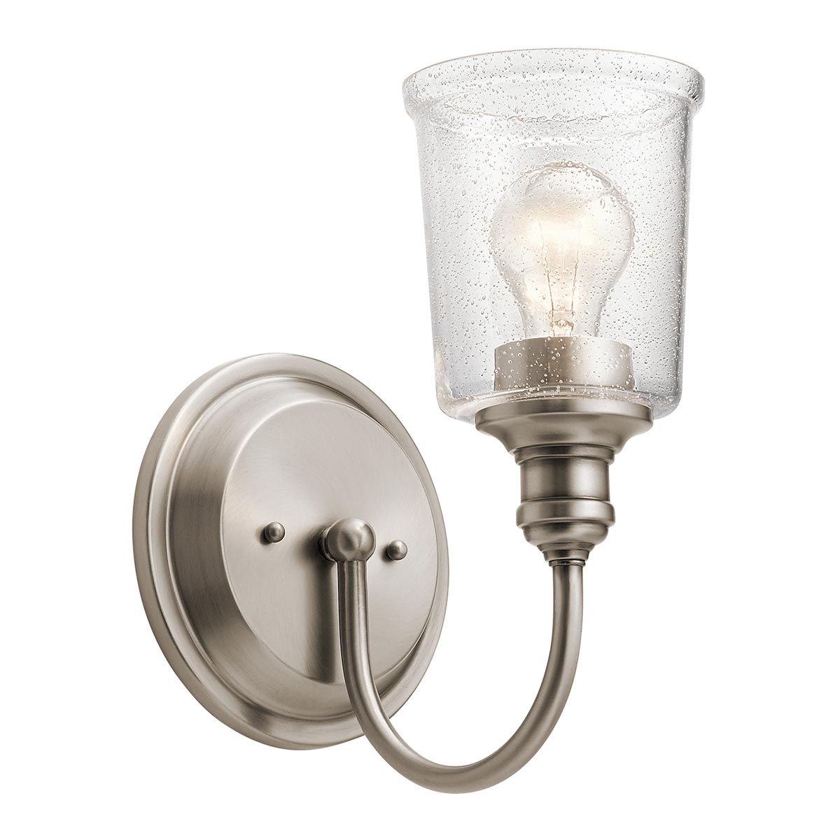 Kichler Waverly Wandleuchte Zinn – Wohnambiente