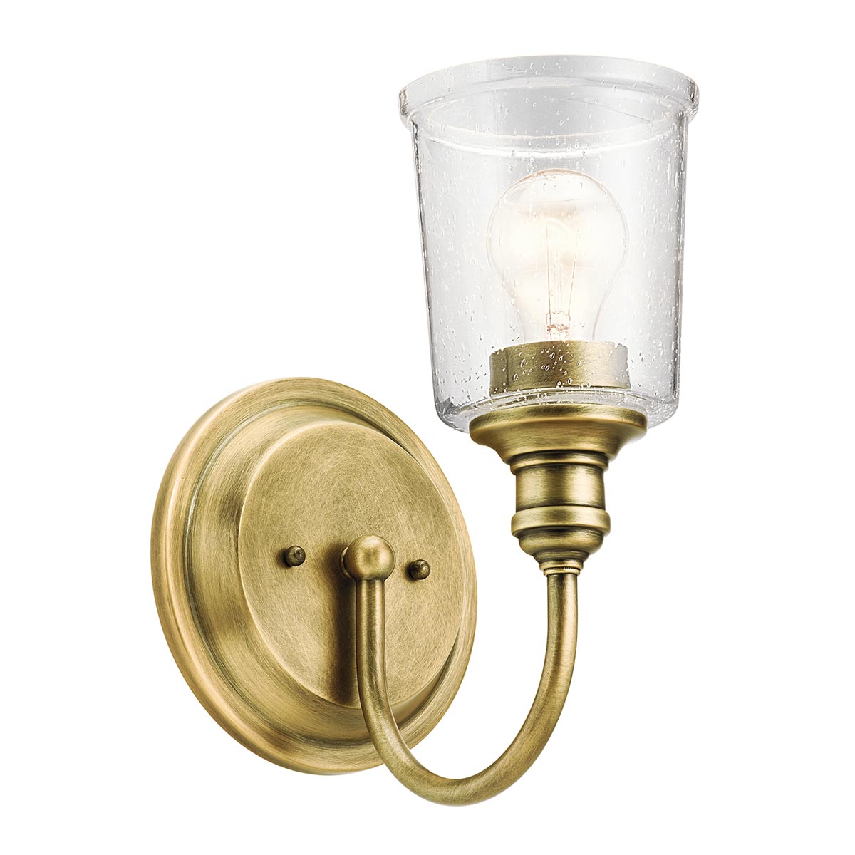 Kichler Waverly Wandleuchte Messing – Wohnambiente
