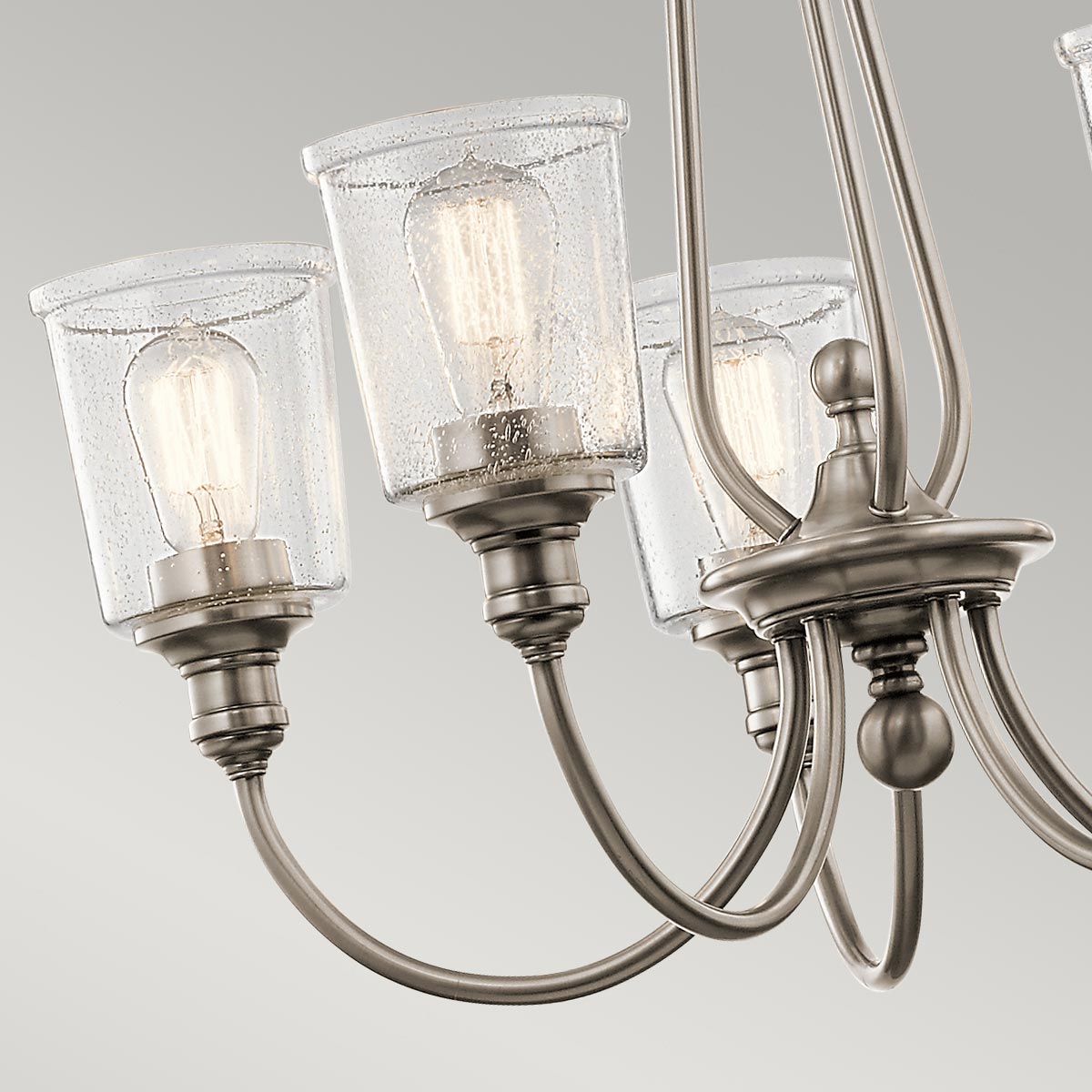 Kichler Waverly Kronleuchter Zinn – Wohnambiente