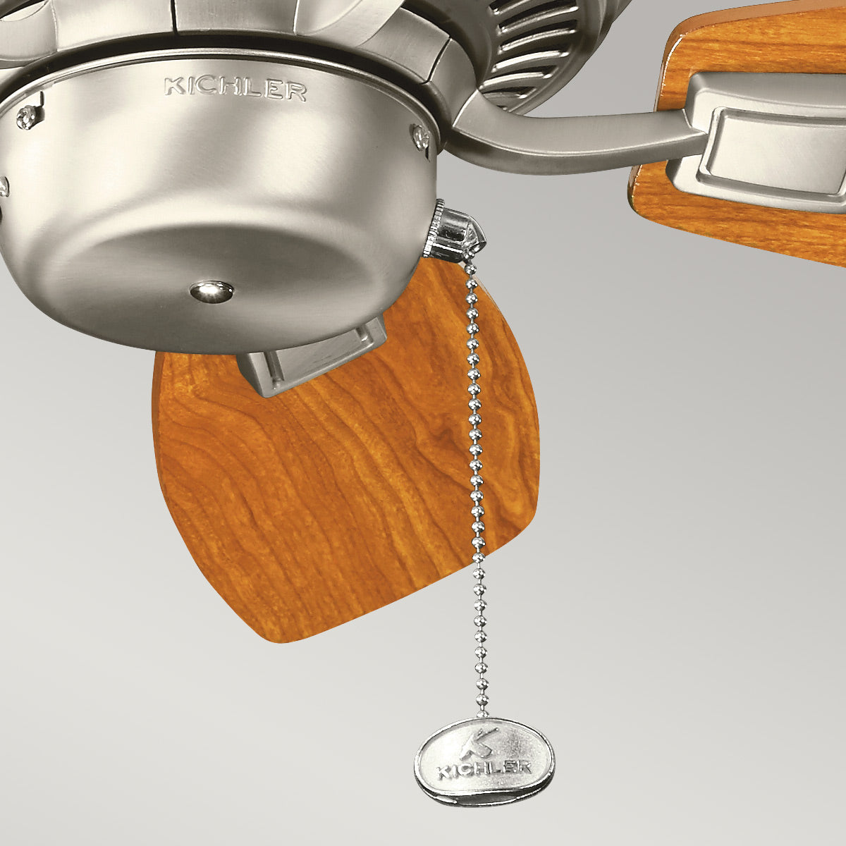 Deckenventilator, Ø 7.6 cm, Gebürstetes Nickel – Wintermodus