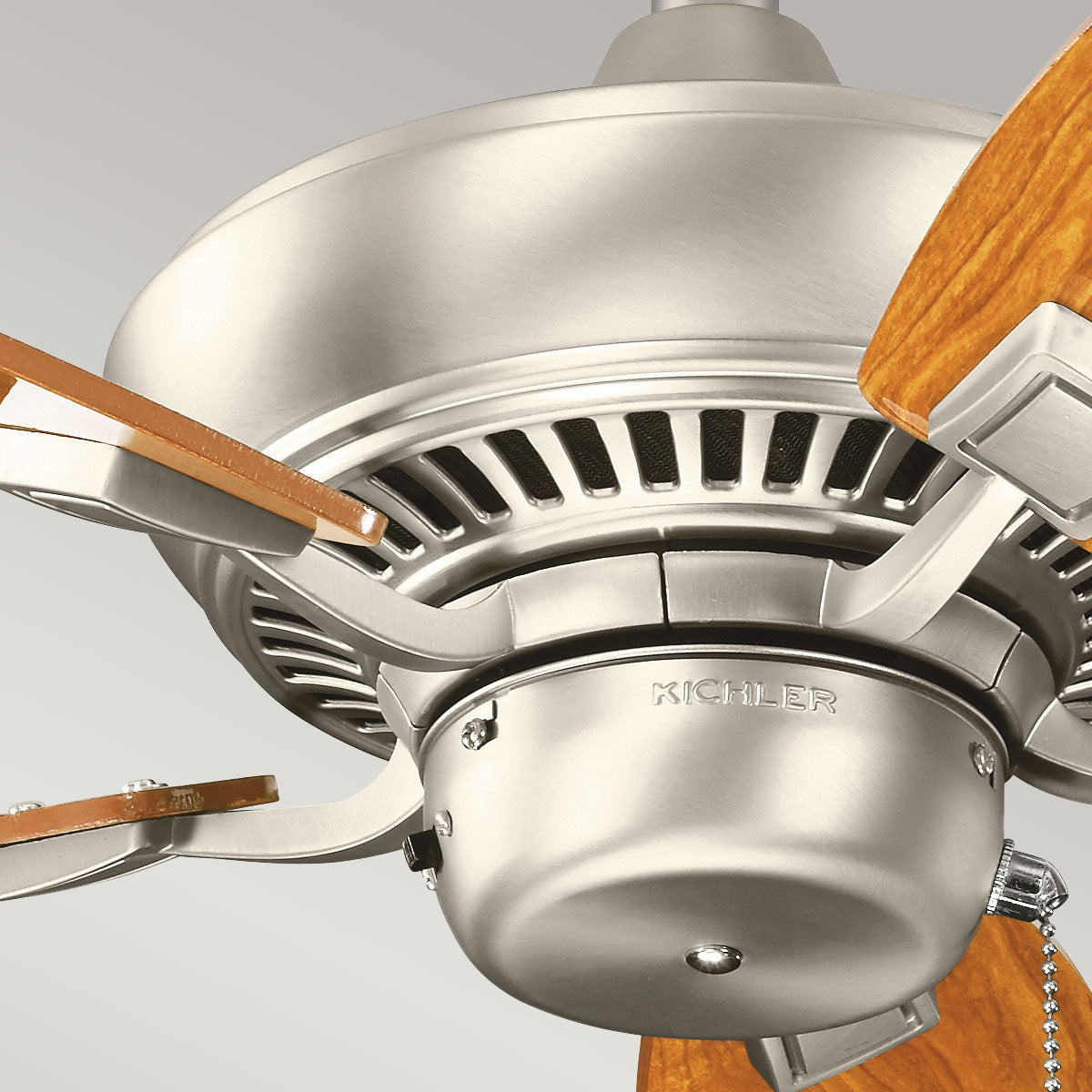 Deckenventilator, Ø 7.6 cm, Gebürstetes Nickel – Wintermodus