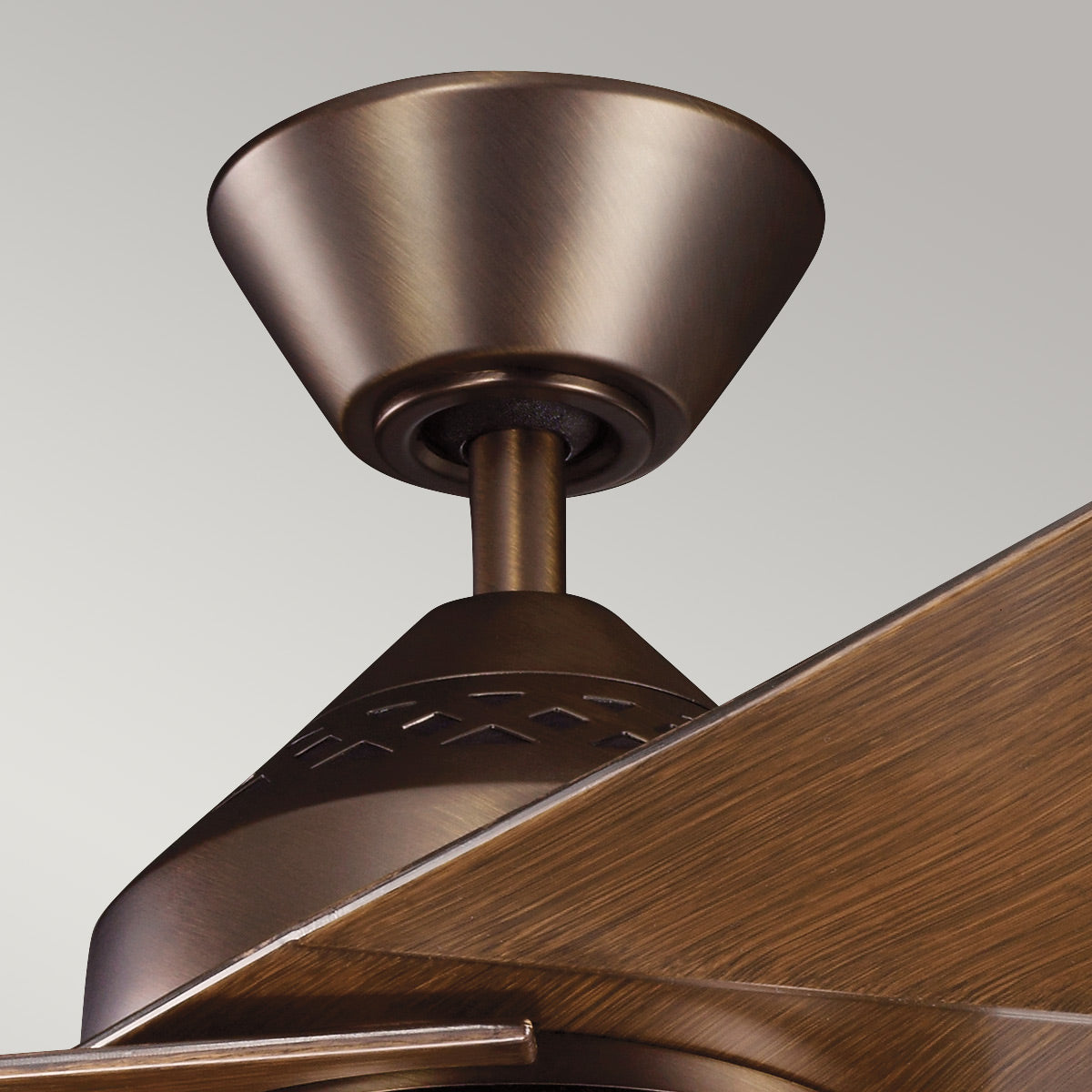 Kichler Jade Indoor Ventilatoren Bronze – Wohnambiente