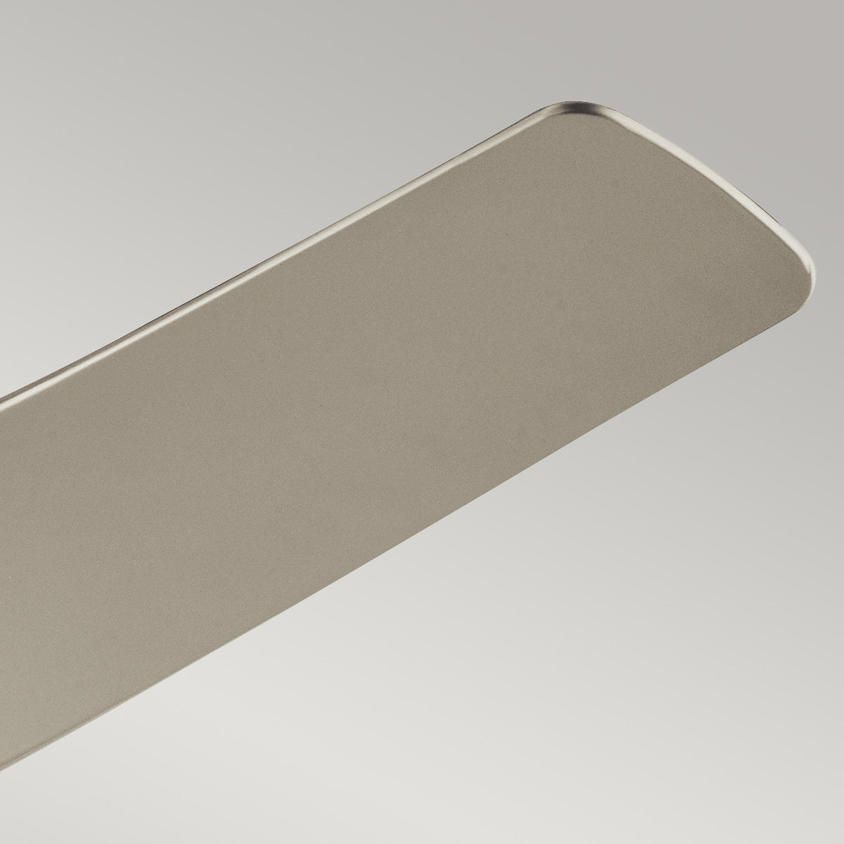 Deckenventilator 'Phree', Ø 14.2 cm, Gebürstetes Nickel, LED – Dimmbar