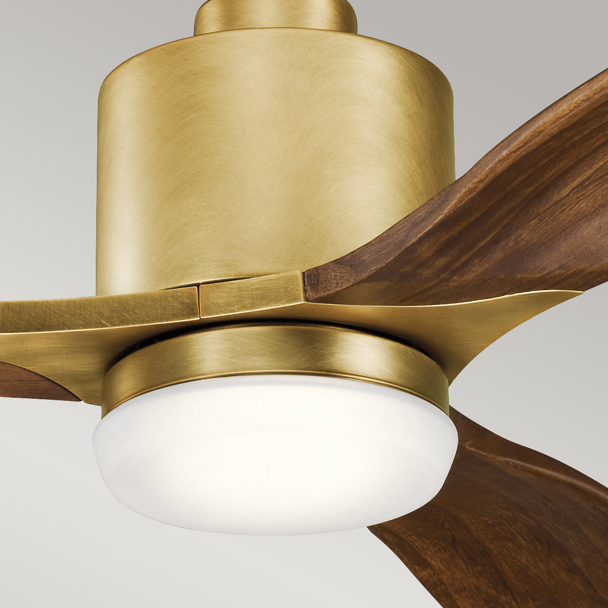 Kichler Ridley Indoor Ventilatoren Messing – Detailansicht