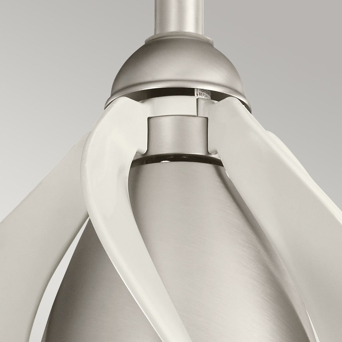 Kichler Terna Indoor Ventilatoren Nickel – Detailansicht