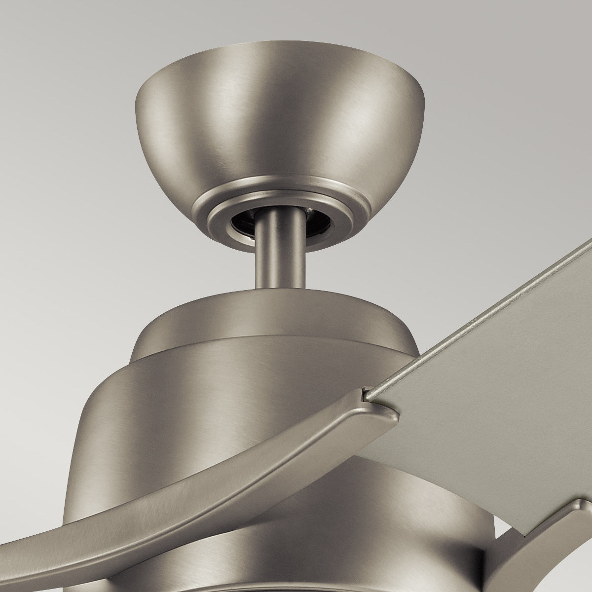 Kichler Zeus Indoor Ventilatoren Nickel – Wohnambiente
