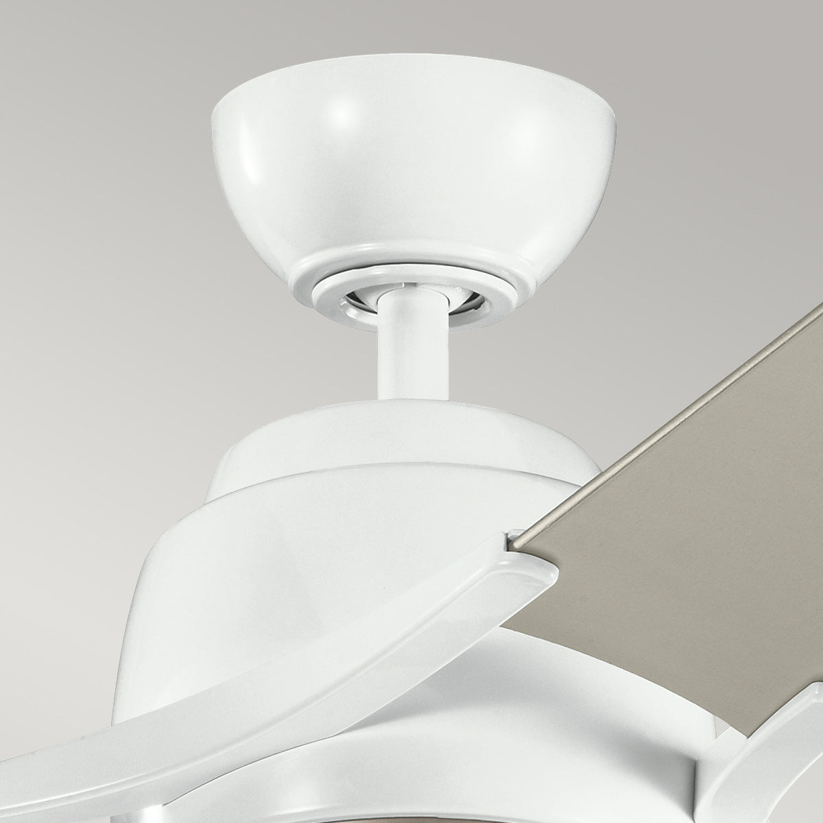 Kichler Zeus Indoor Ventilatoren Weiß – Wohnambiente