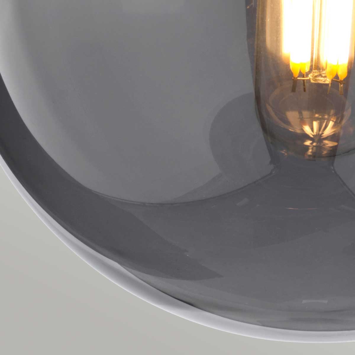 Elstead Kula Wandleuchte Nickel – Detailansicht