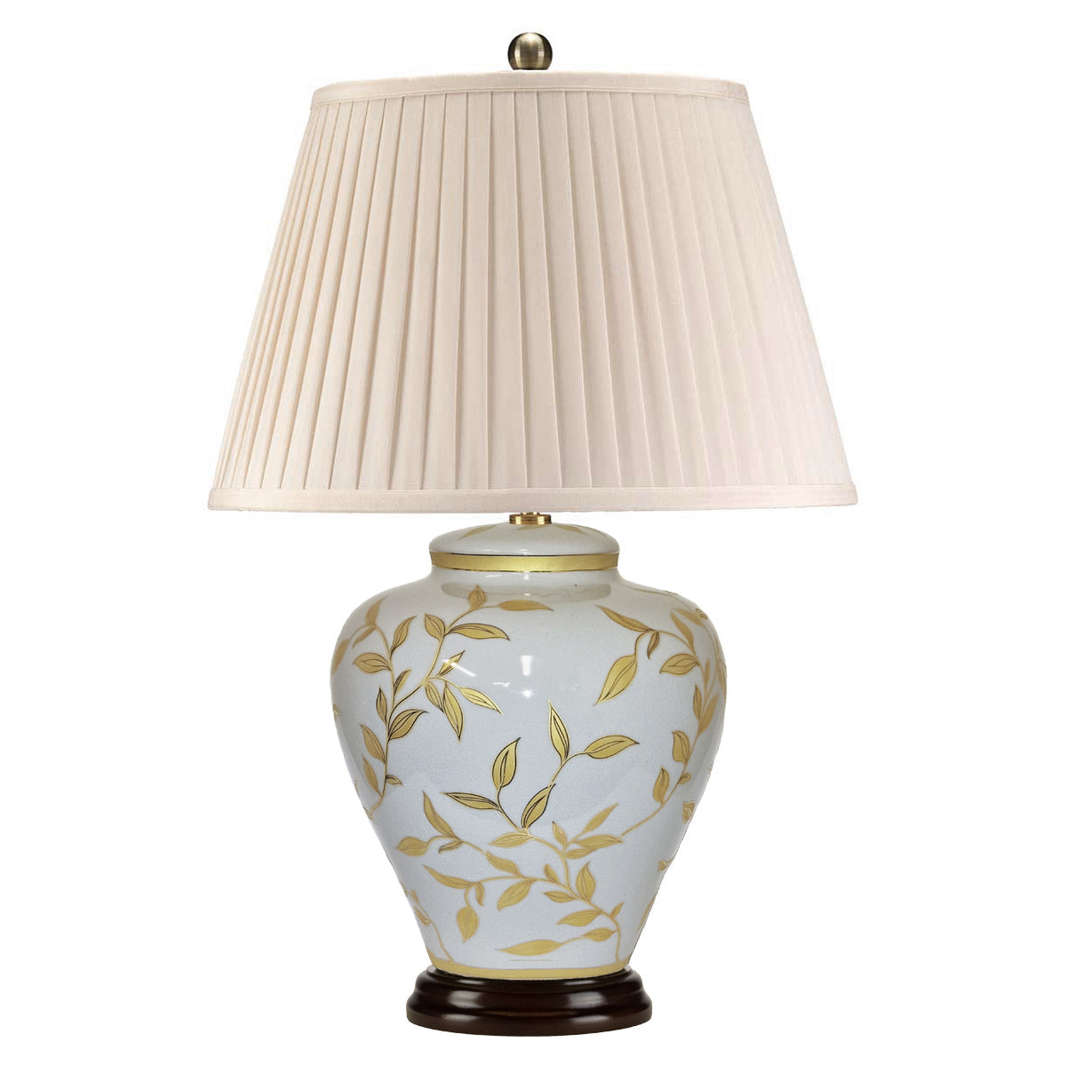 Elstead Leaves Tischlampe Braun, Gold – Wohnambiente
