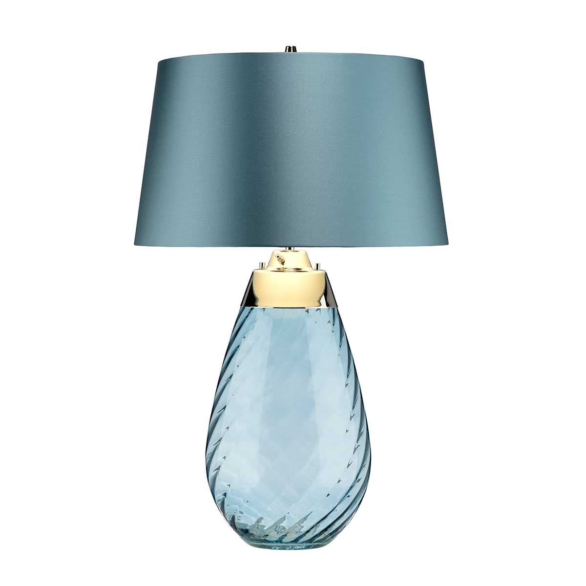 Elstead Lena Tischlampe Blau – Detailansicht 2