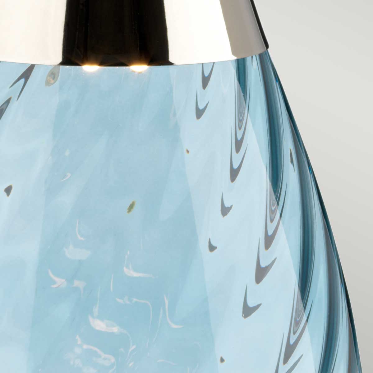 Elstead Lena Tischlampe Blau – Detailansicht 2