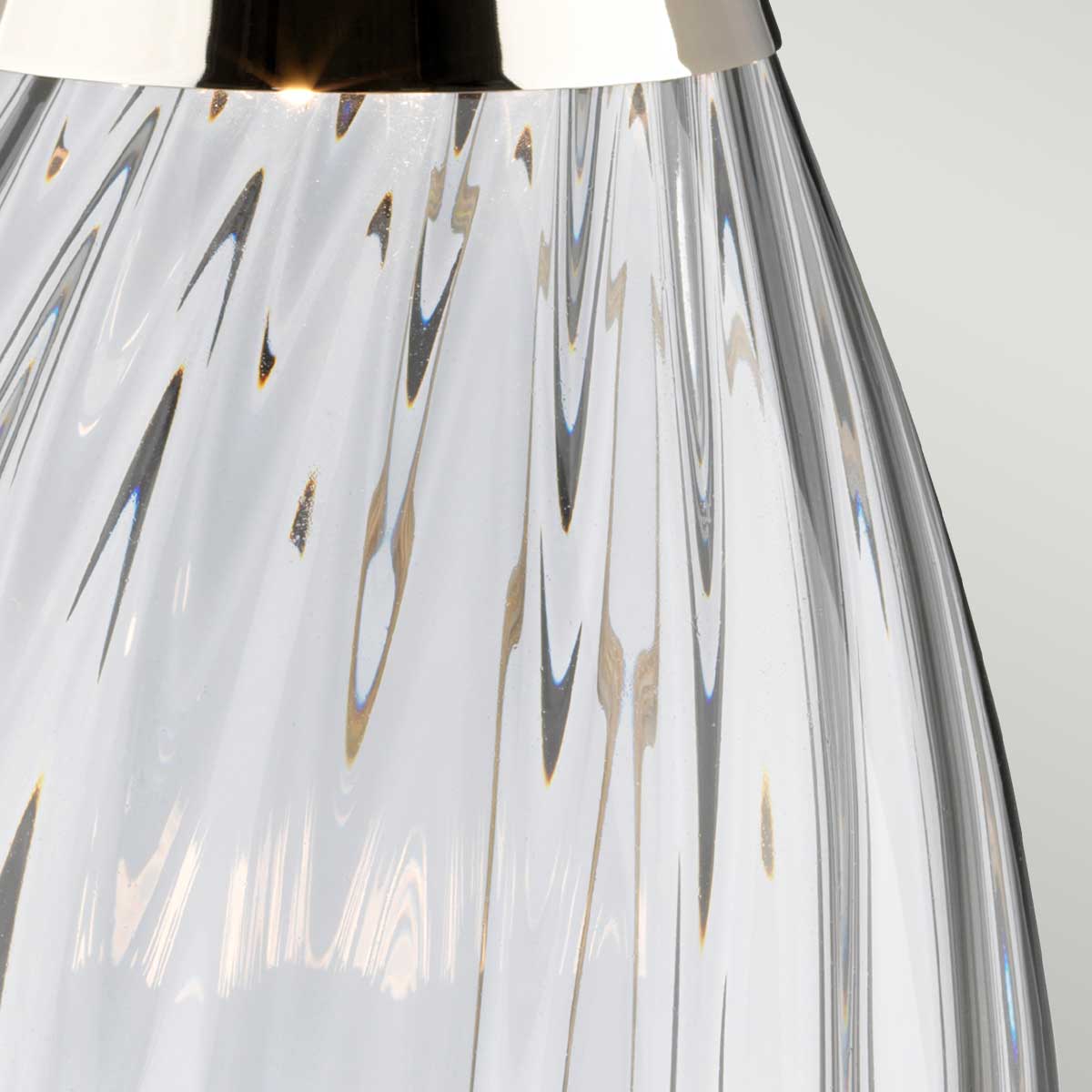 Elstead Lena Tischlampe Smoke-tinted Glass / Slate Shade – Detailansicht 2