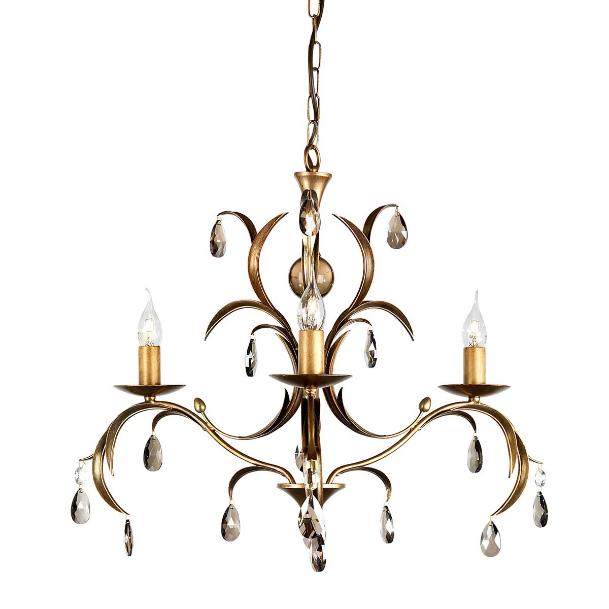Elstead Lily Kronleuchter Bronze