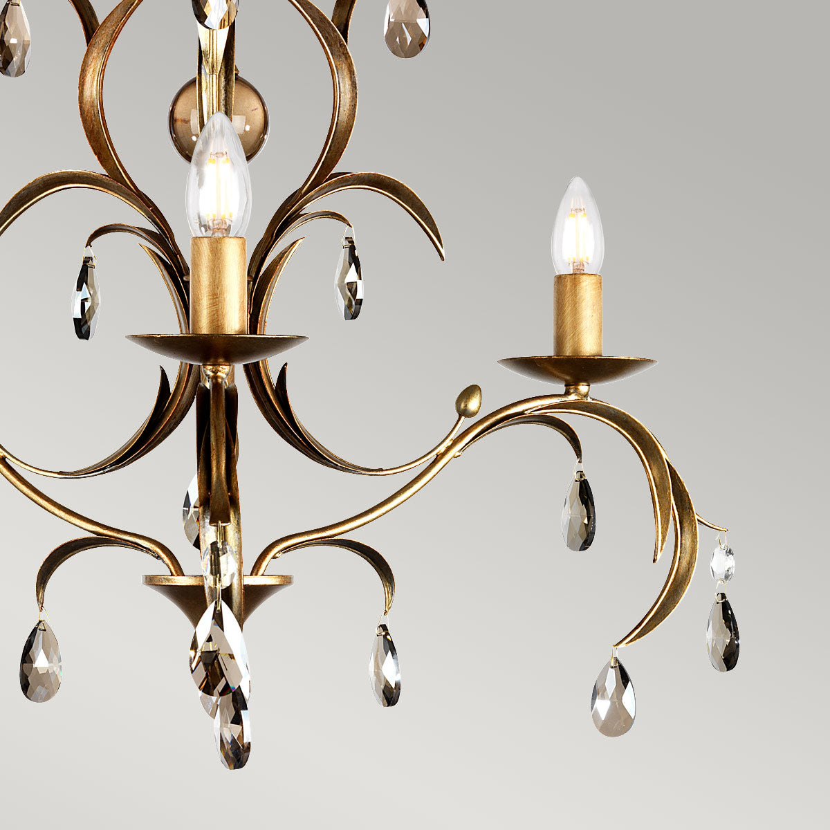 Elstead Lily Kronleuchter Bronze – Detailansicht 2