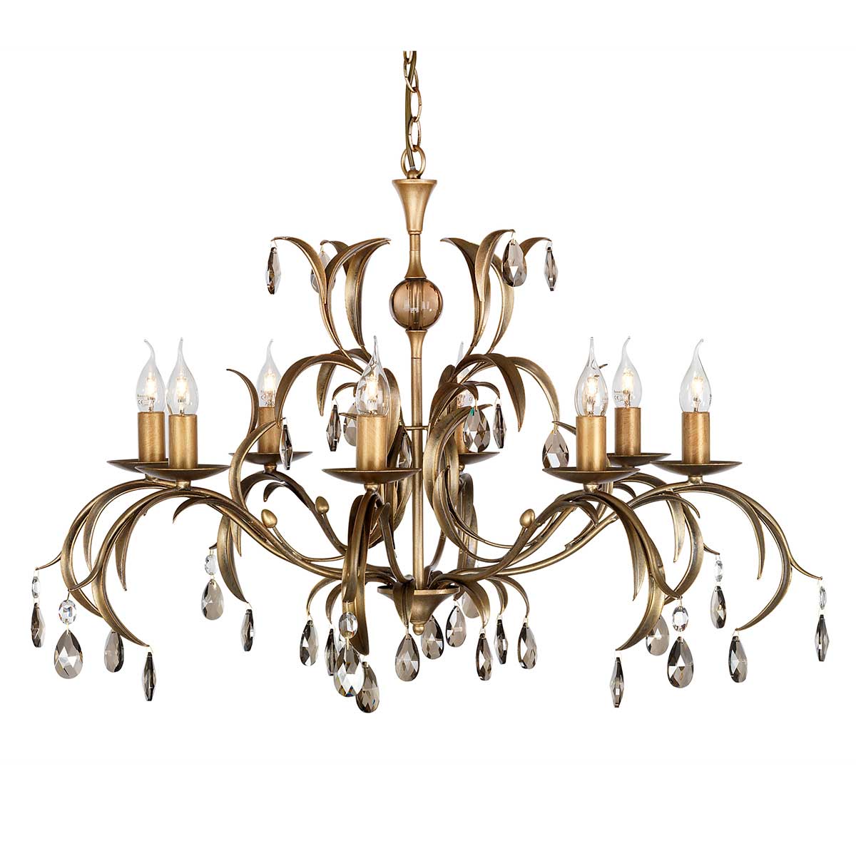 Elstead Lily Kronleuchter Bronze