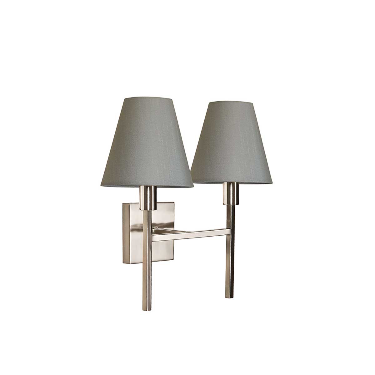 Elstead Lucerne Wandleuchte Nickel, Grau