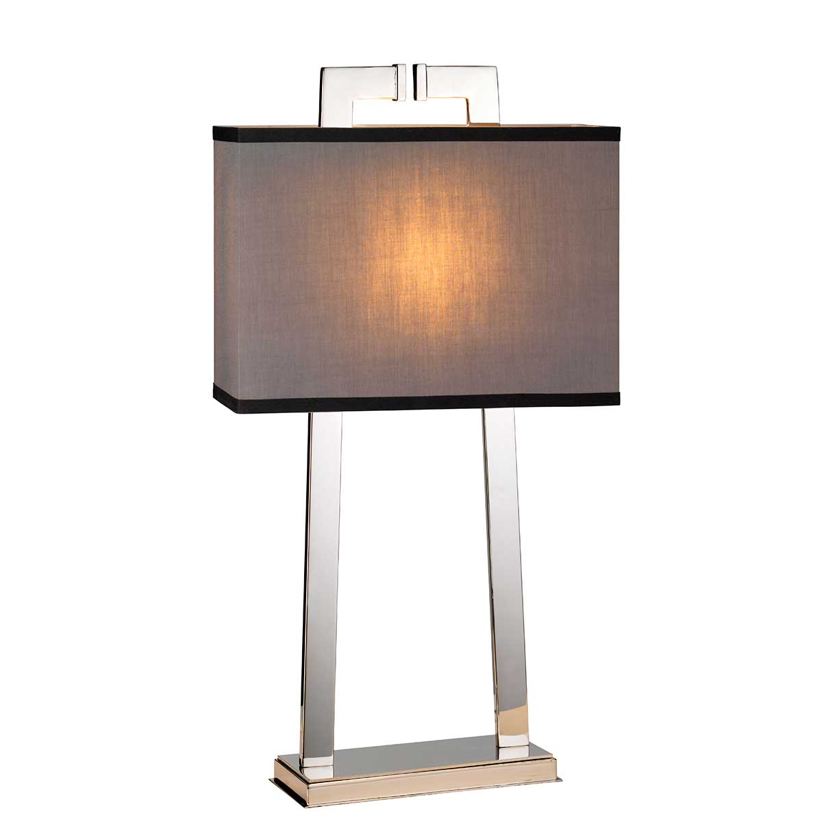 Elstead Magro Tischlampe Nickel