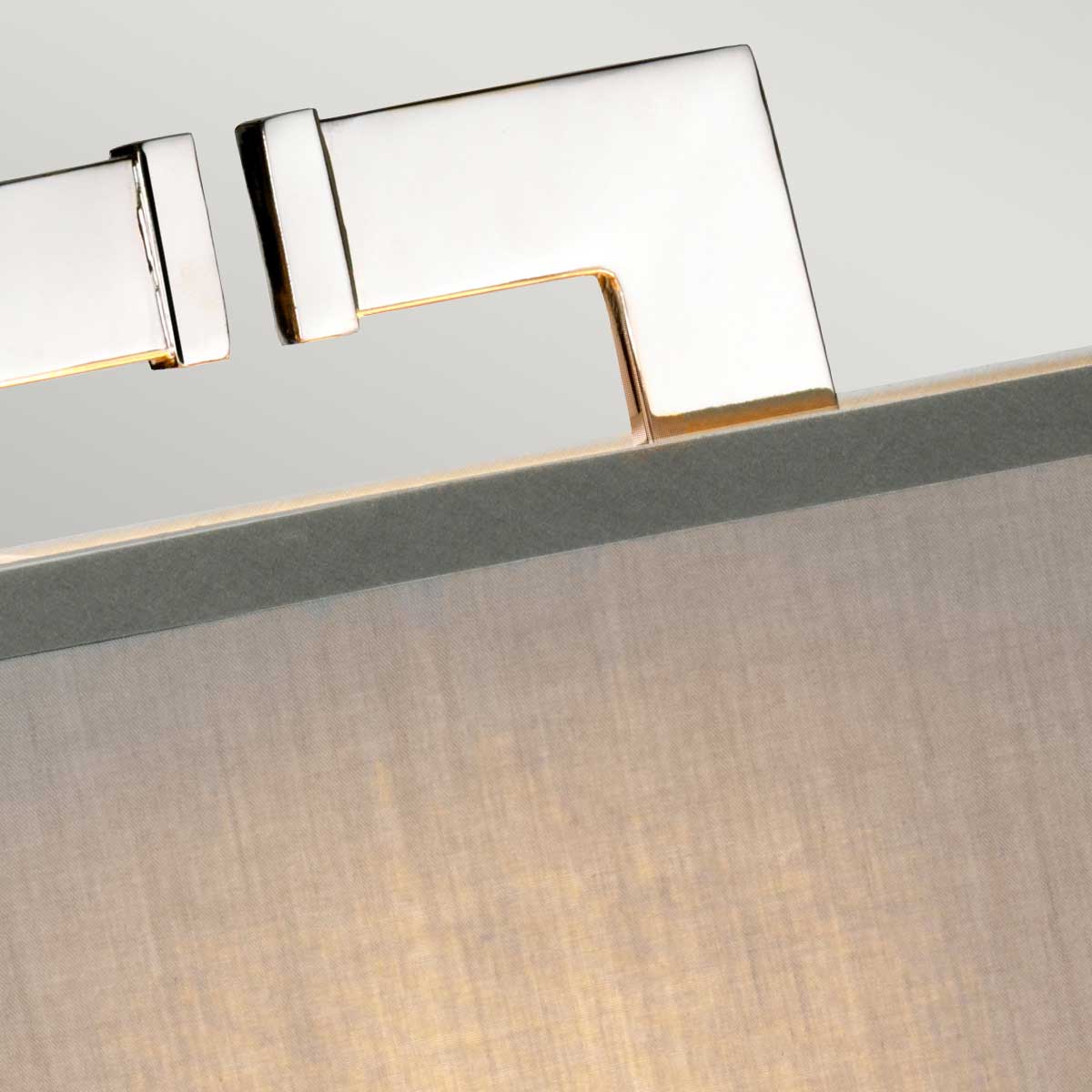 Elstead Magro Tischlampe Nickel – Detailansicht