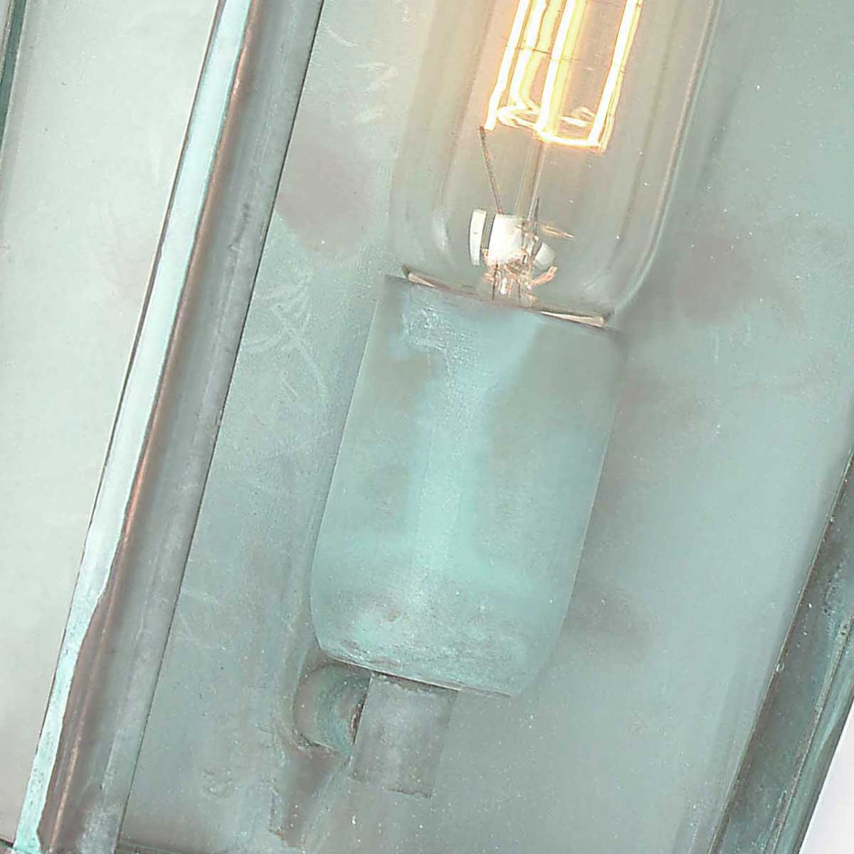 Elstead Mansion Außenleuchte Verdigris – Detailansicht