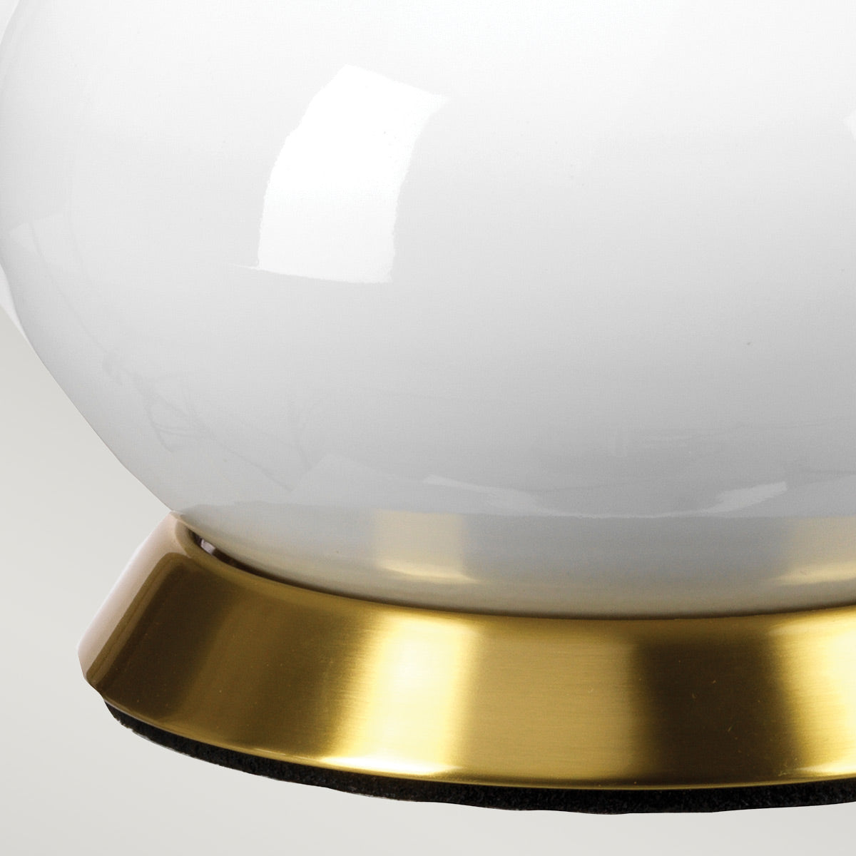Elstead Milo Tischlampe Messing, Weiß, Blau – Detailansicht 2