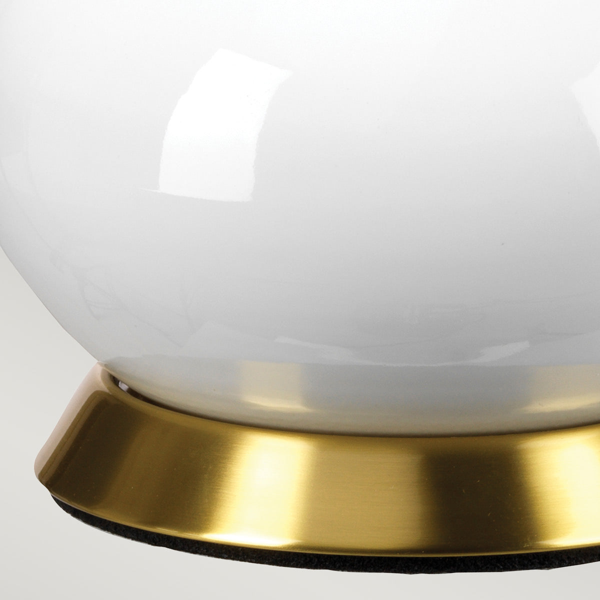 Elstead Milo Tischlampe Messing, Weiß, Grün – Detailansicht 2