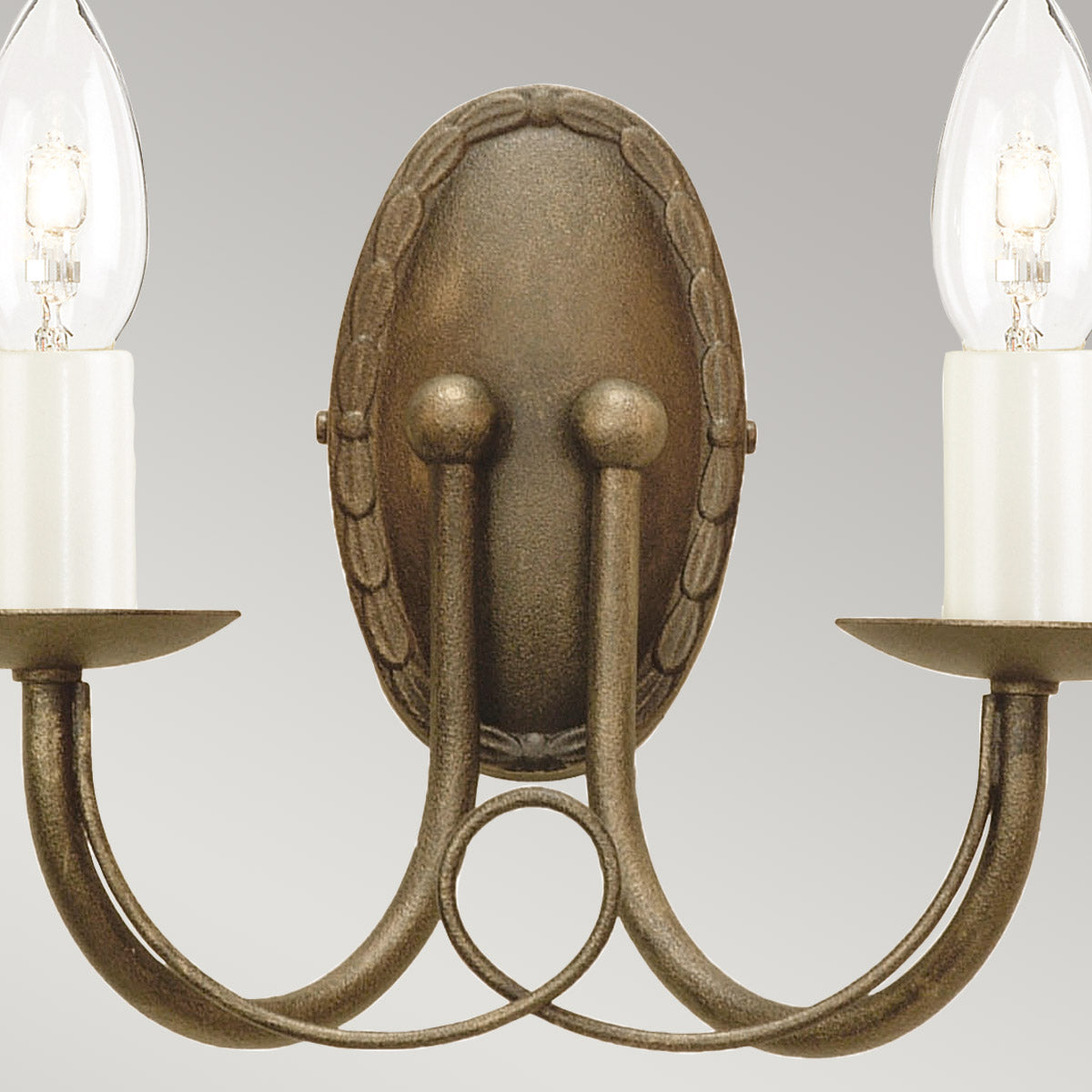 Elstead Minster Wandleuchte Schwarz, Gold – Wohnambiente