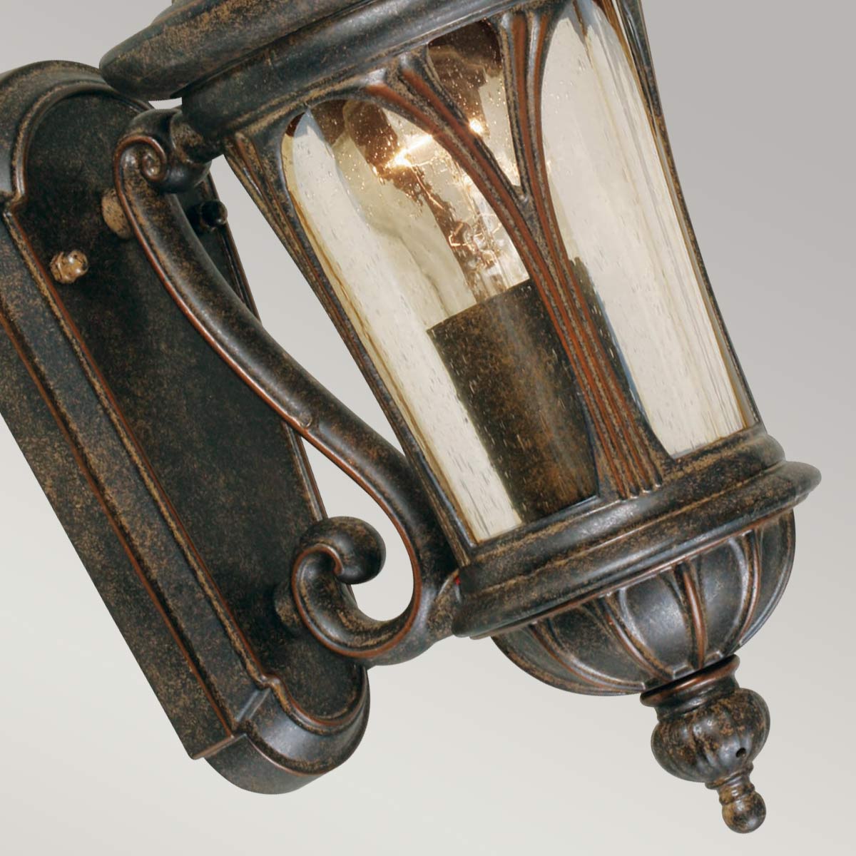 Elstead New Außenleuchte Bronze – Detailansicht