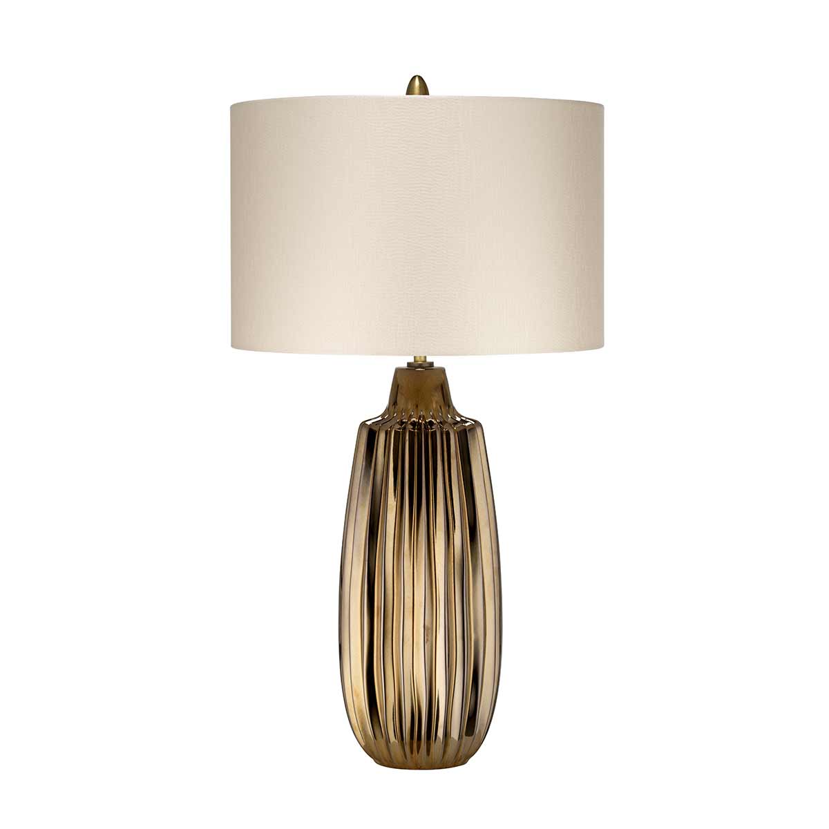 Elstead Newham Tischlampe Bronze