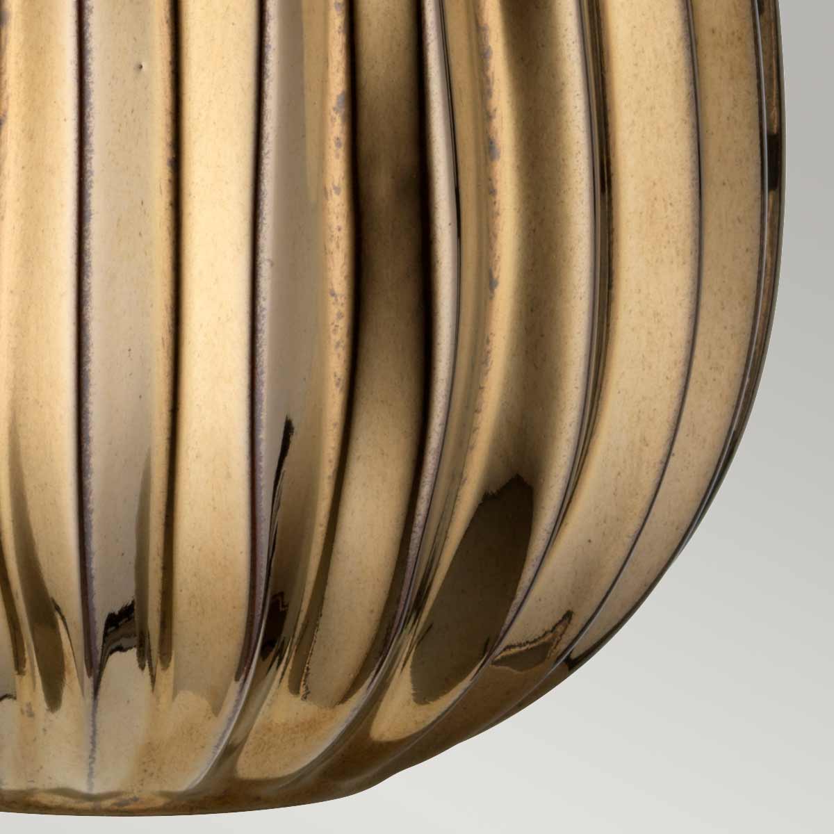 Elstead Newham Tischlampe Bronze – Detailansicht