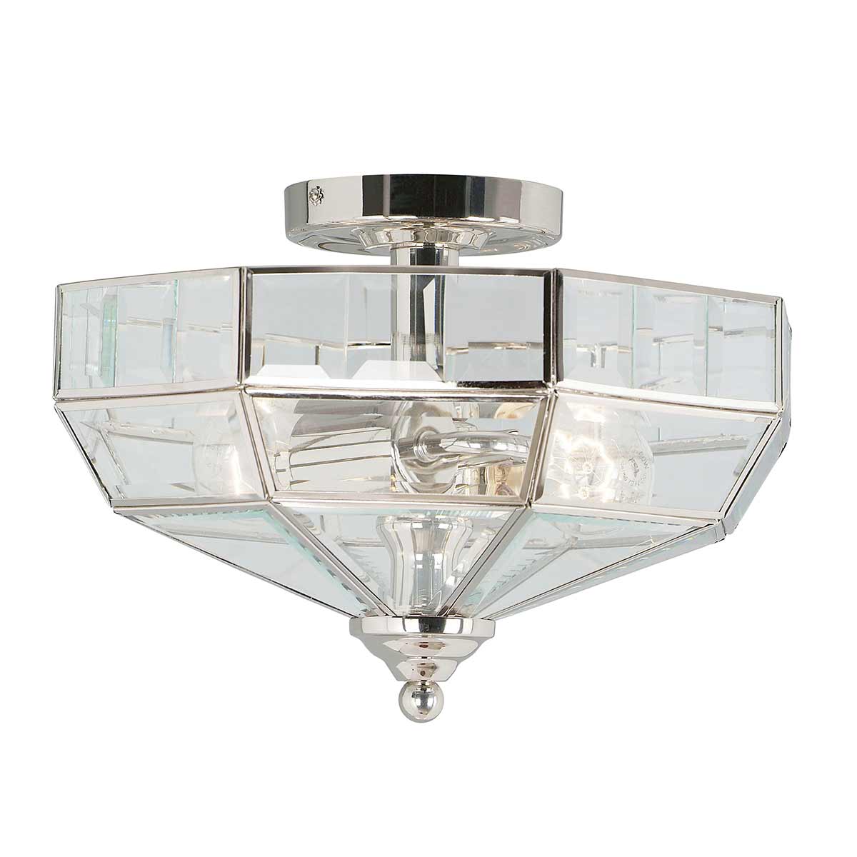 Elstead Old Deckenleuchte Nickel
