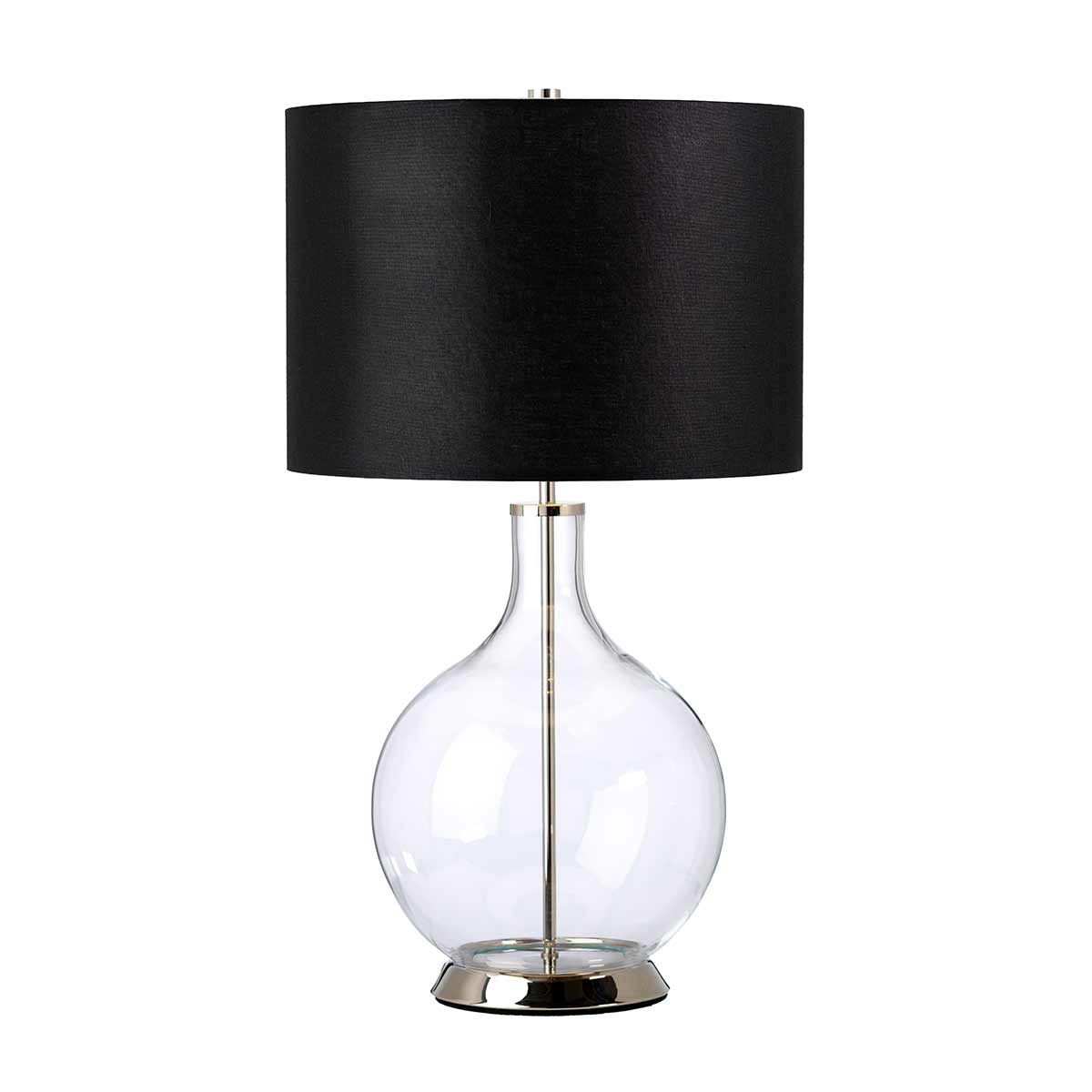 Elstead Orb Tischlampe Nickel, Schwarz – Detailansicht 3