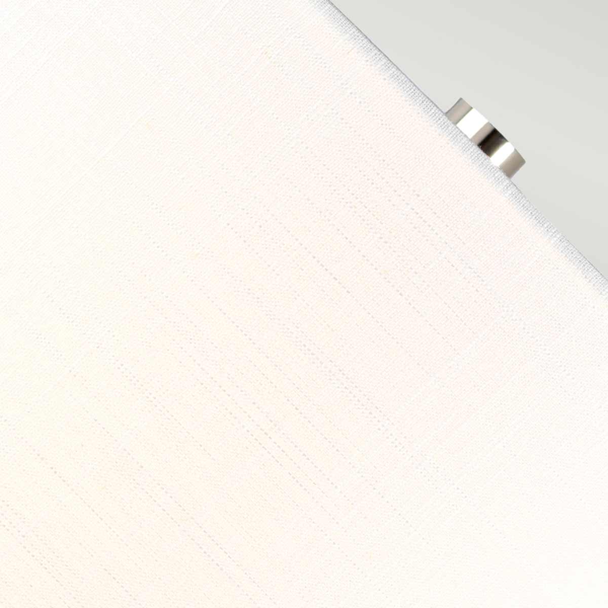 Elstead Orb Tischlampe Nickel, Weiß – Detailansicht 2