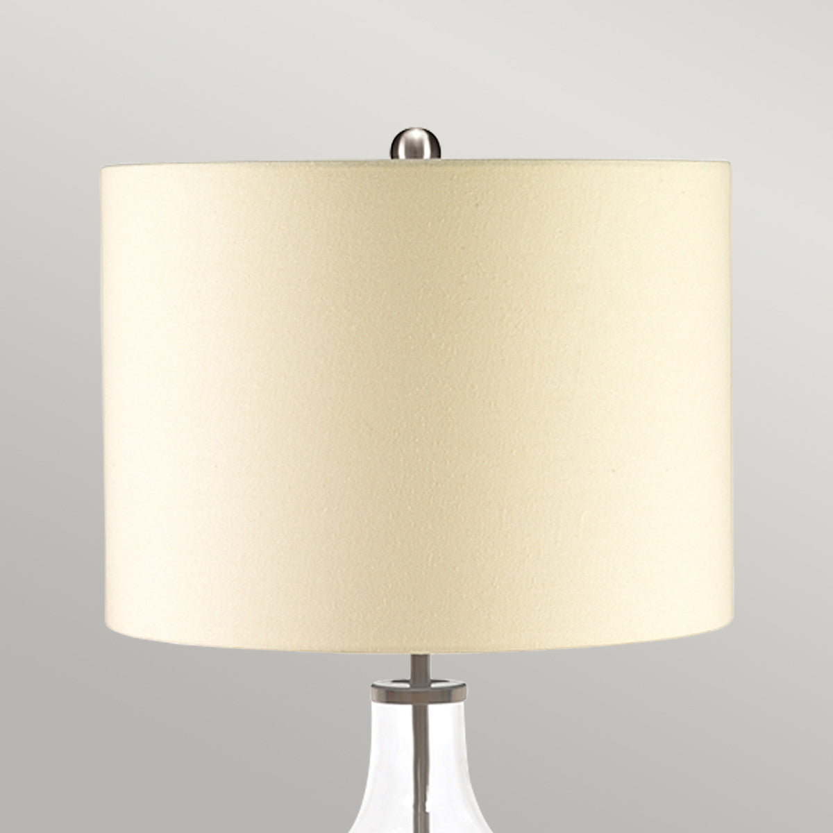 Elstead Orb Tischlampe Clear Glass – Detailansicht