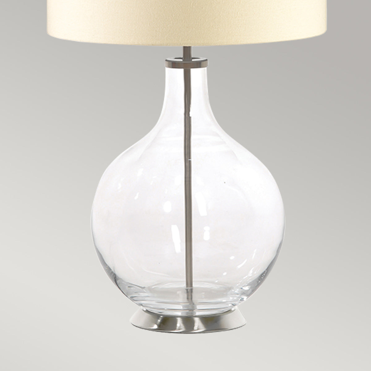 Elstead Orb Tischlampe Clear Glass – Detailansicht 2