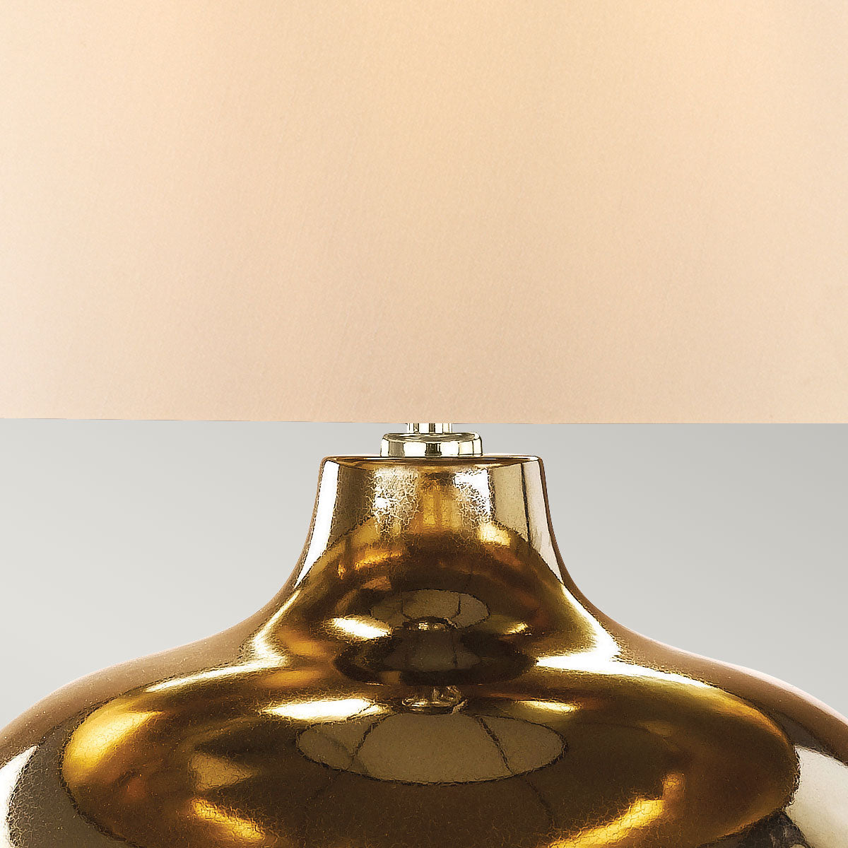 Elstead Ottoman Tischlampe Bronze, Elfenbein – Detailansicht