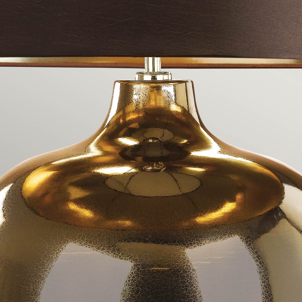 Elstead Ottoman Tischlampe Bronze, Braun – Detailansicht