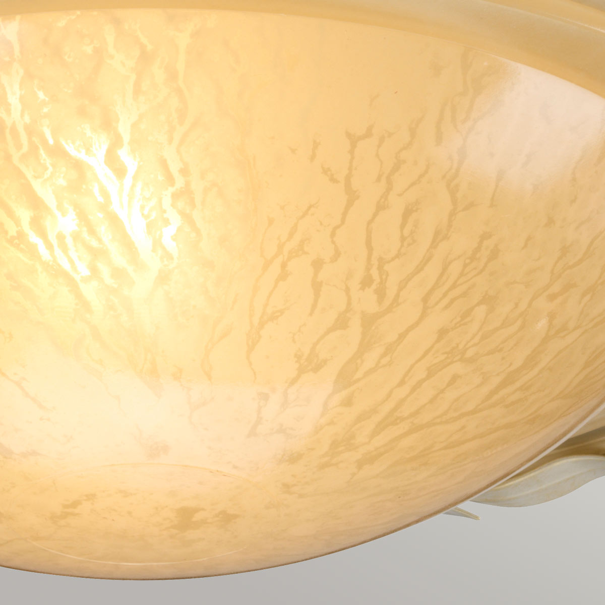 Elstead Olivia Deckenleuchte Elfenbein, Gold – Detailansicht