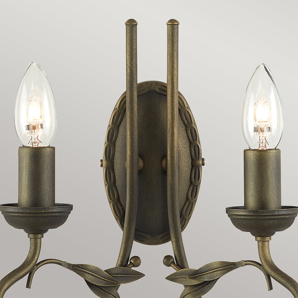 Elstead Olivia Wandleuchte Schwarz, Gold – Wohnambiente