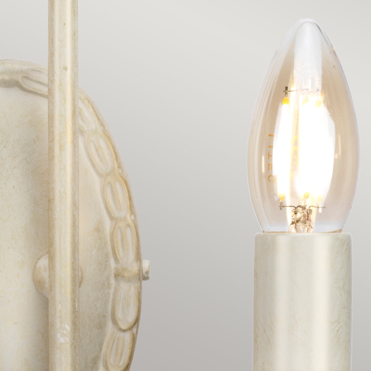 Elstead Olivia Wandleuchte Elfenbein, Gold – Detailansicht 2