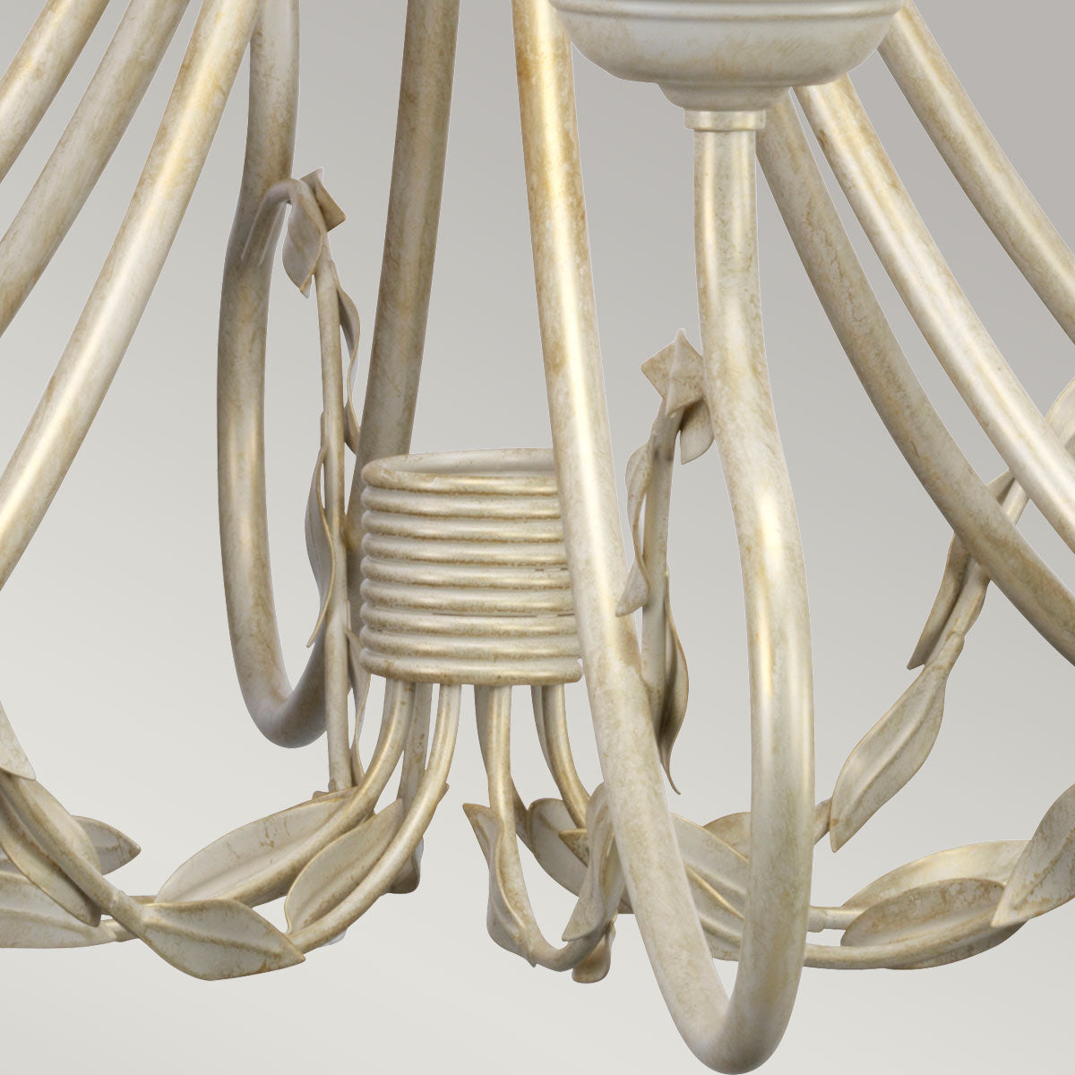 Elstead Olivia Kronleuchter Elfenbein, Gold – Detailansicht
