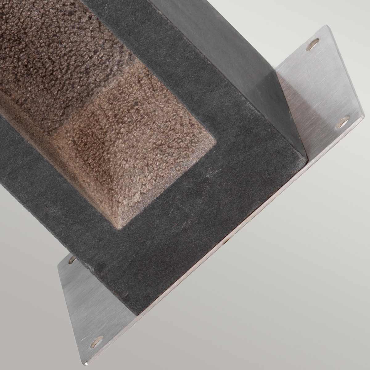 Elstead Parkstone Außenleuchte Basalt Stone with Stainless Steel – Detailansicht 2