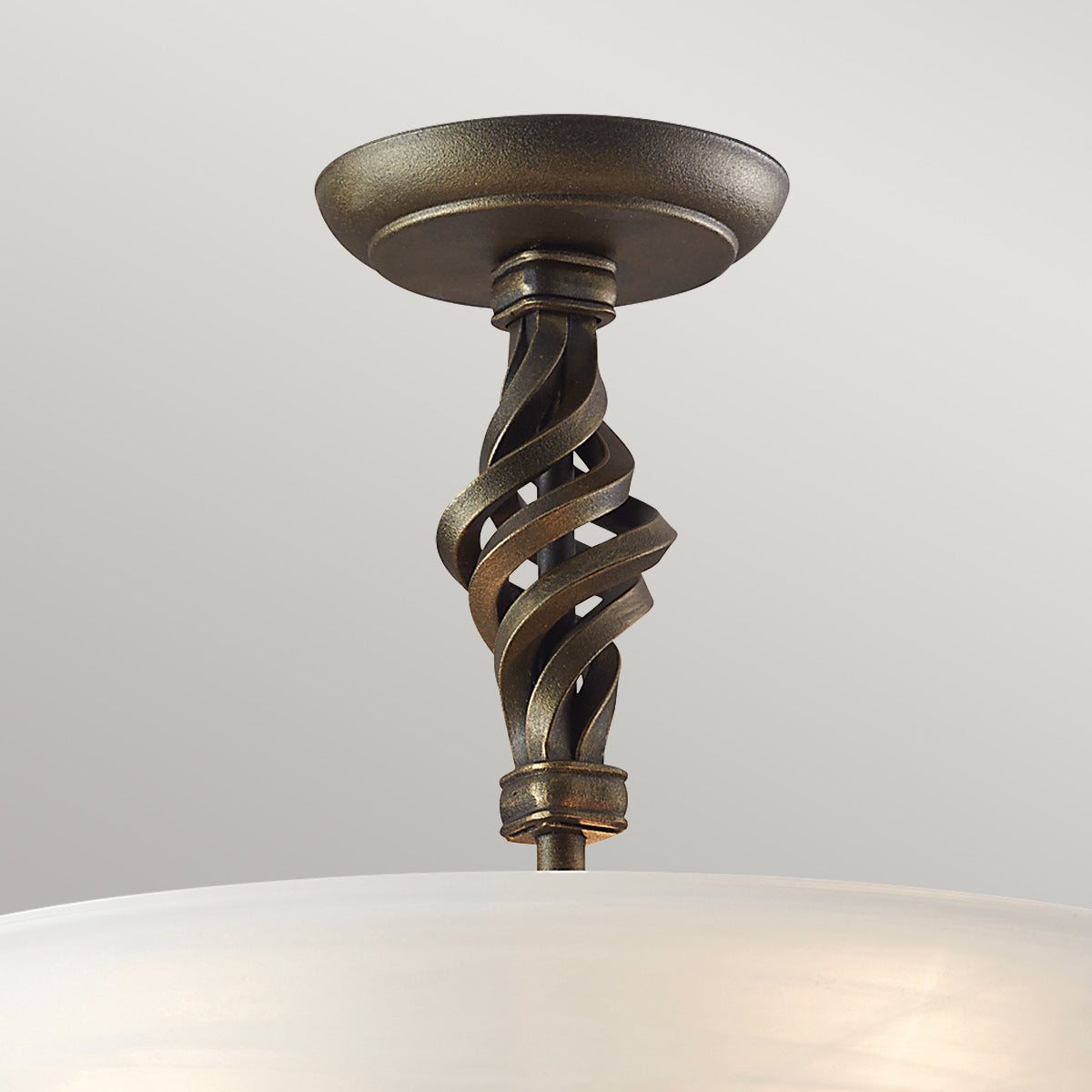 Elstead Pembroke Deckenleuchte Schwarz, Gold – Wohnambiente