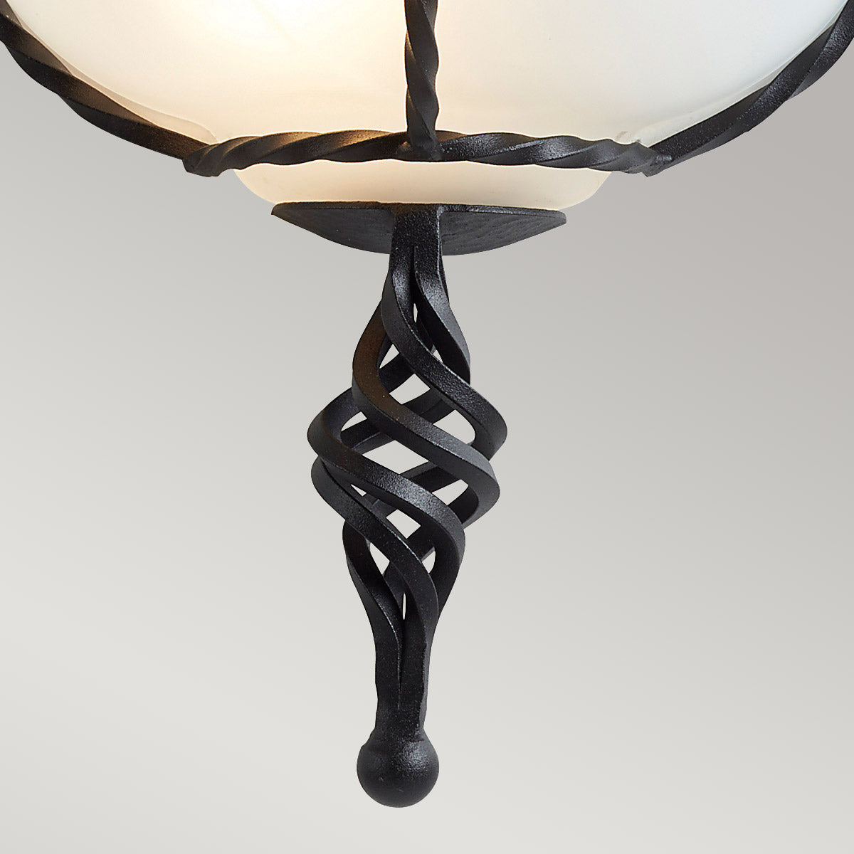 Elstead 1 Wandleuchte Schwarz – Detailansicht
