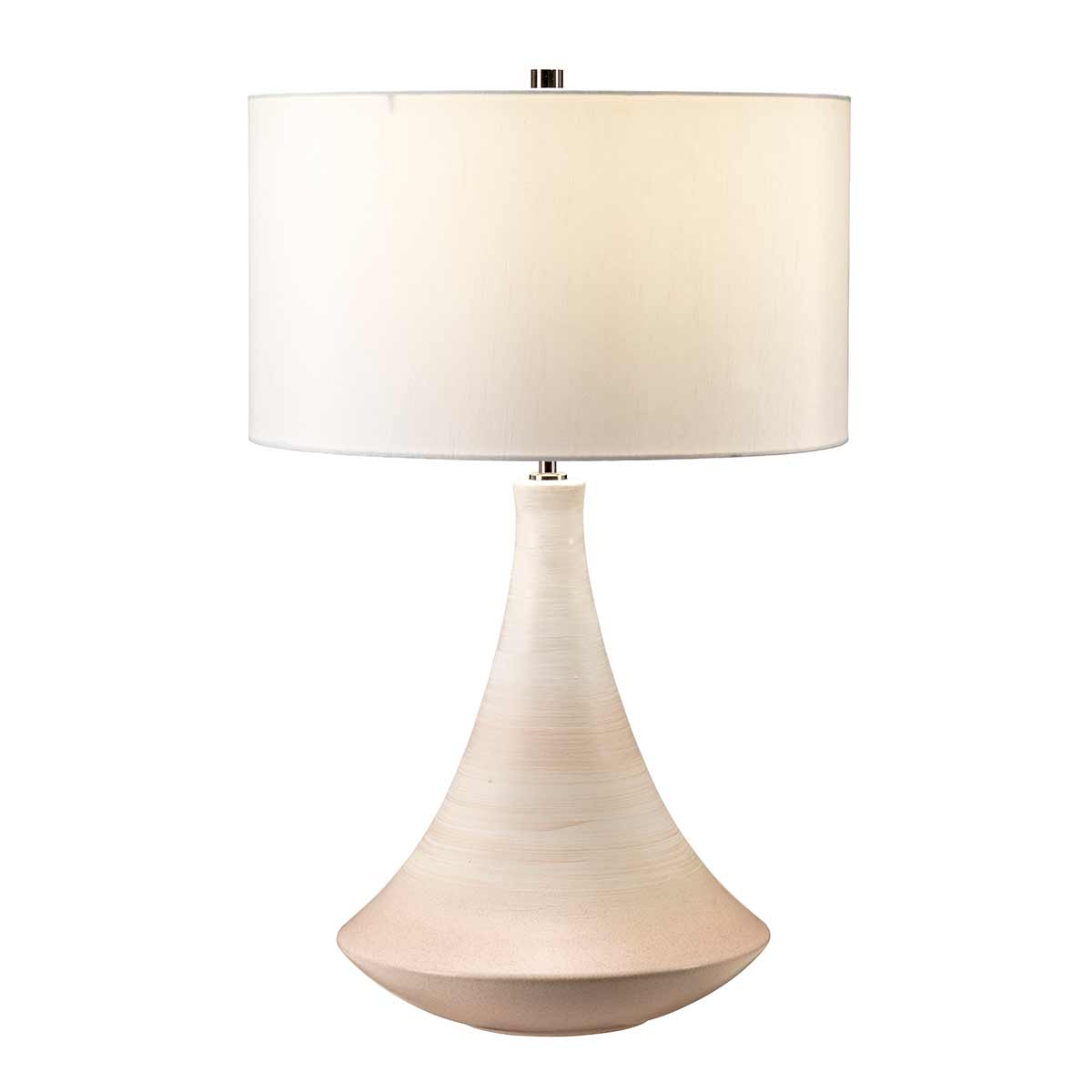 Elstead Pinner Tischlampe Creme