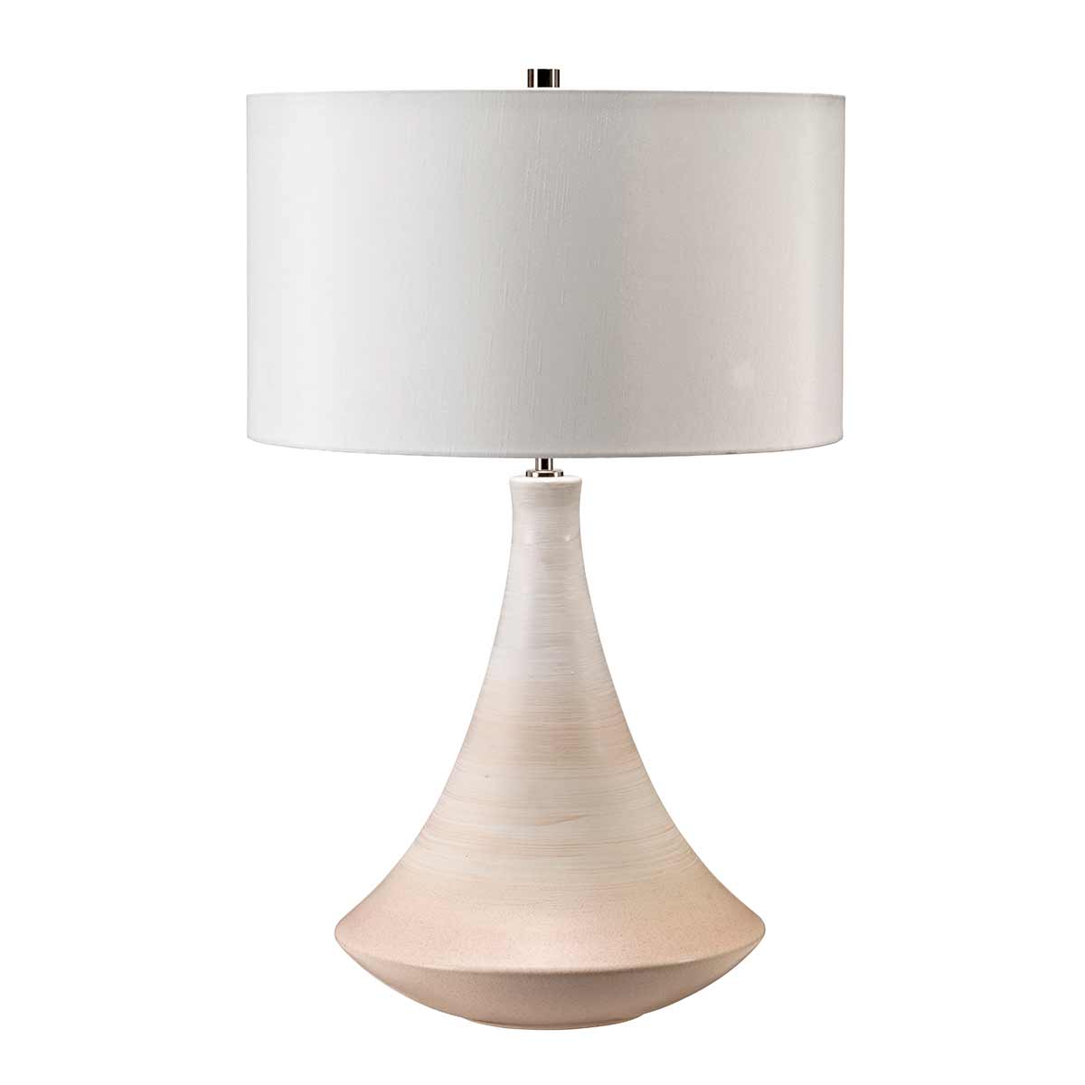 Elstead Pinner Tischlampe Creme – Wohnambiente